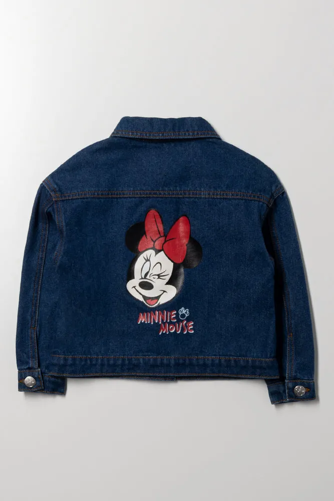 Minnie Mouse Denim Jacket Blue sold by Ackermas product image thumbnail 3