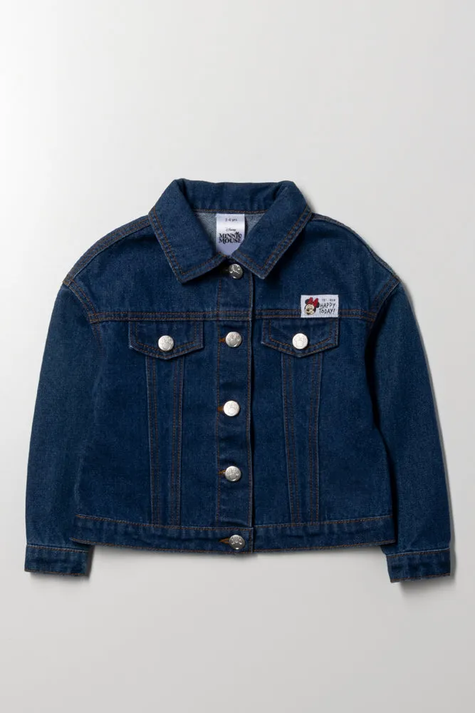 Minnie Mouse Denim Jacket Blue sold by Ackermas