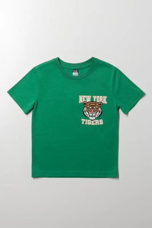 Short Sleeve T-Shirt Green sold by Ackermas