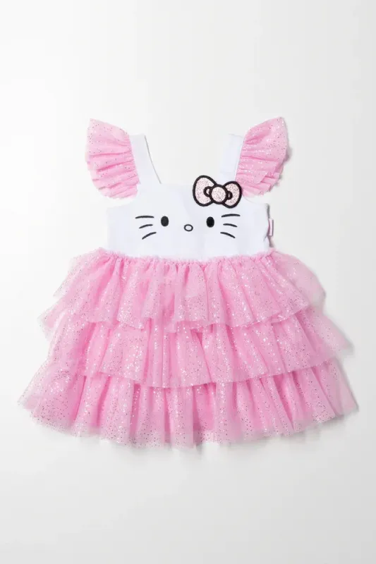 Hello Kitty Tulle Dress Pink sold by Ackermas