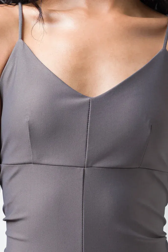 Slinky Playsuit Dark Grey sold by Ackermas product image thumbnail 4