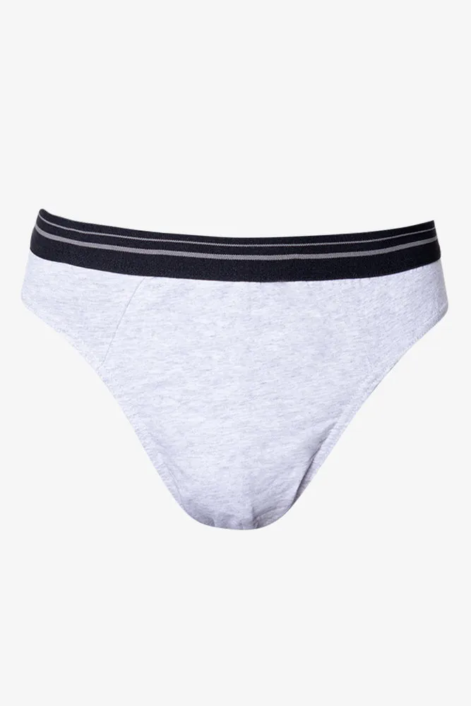 3 Pack Comfort Briefs Navy, Grey & Black sold by Ackermas product image thumbnail 3