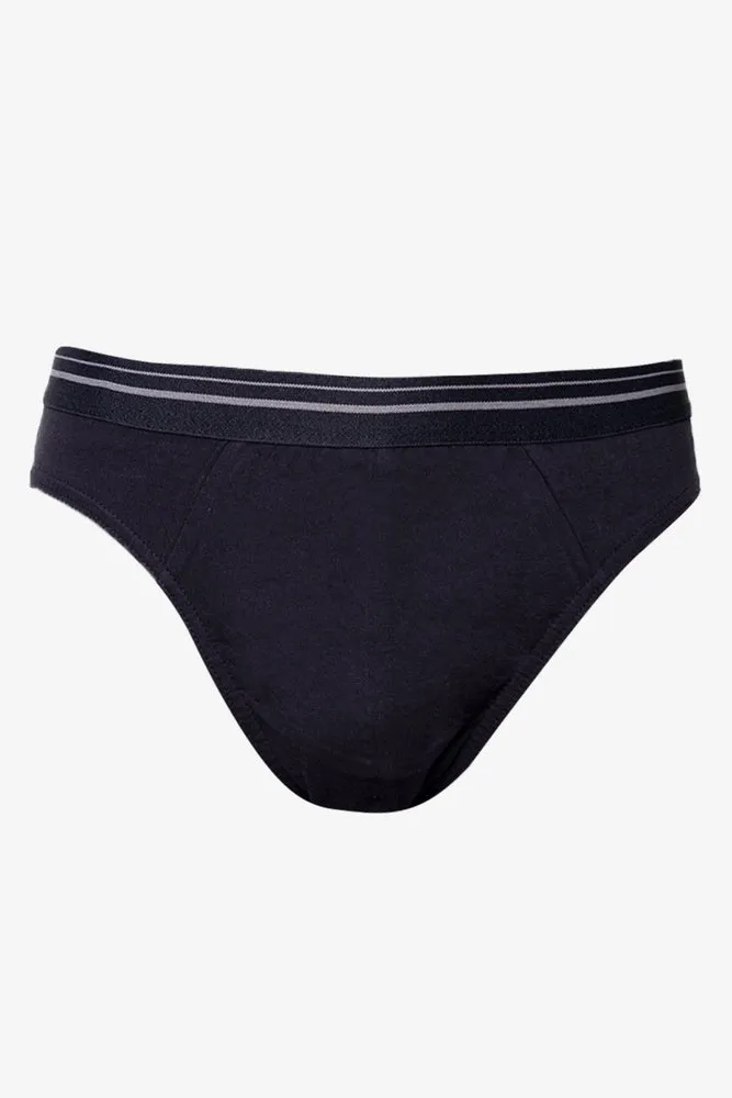 3 Pack Comfort Briefs Navy, Grey & Black sold by Ackermas product image thumbnail 4