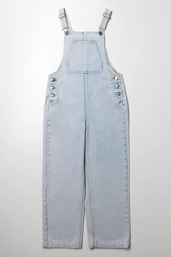 Denim Dungaree Light Blue sold by Ackermas