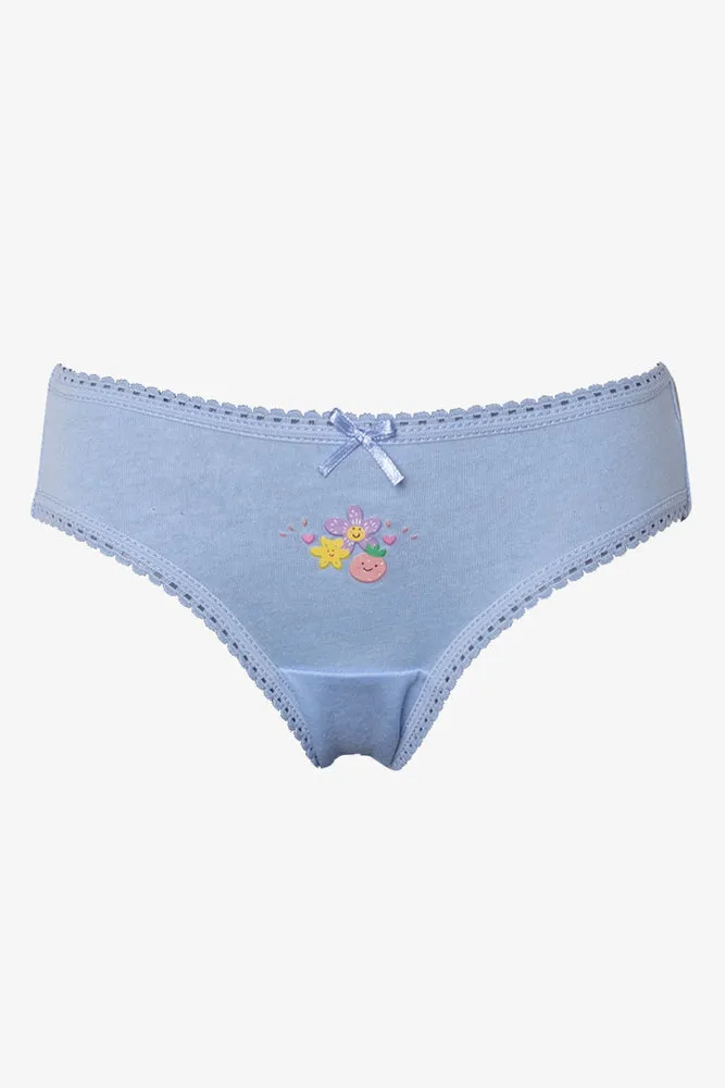 3 Pack Bikini Panties Blue And Purple sold by Ackermas product image thumbnail 3