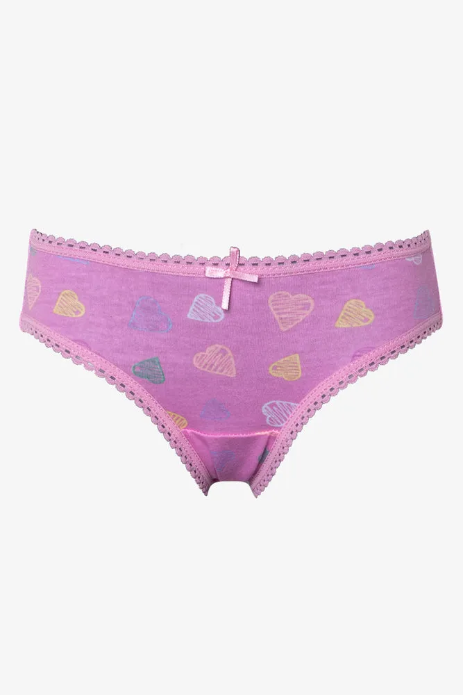 3 Pack Bikini Panties Blue And Purple sold by Ackermas product image thumbnail 4