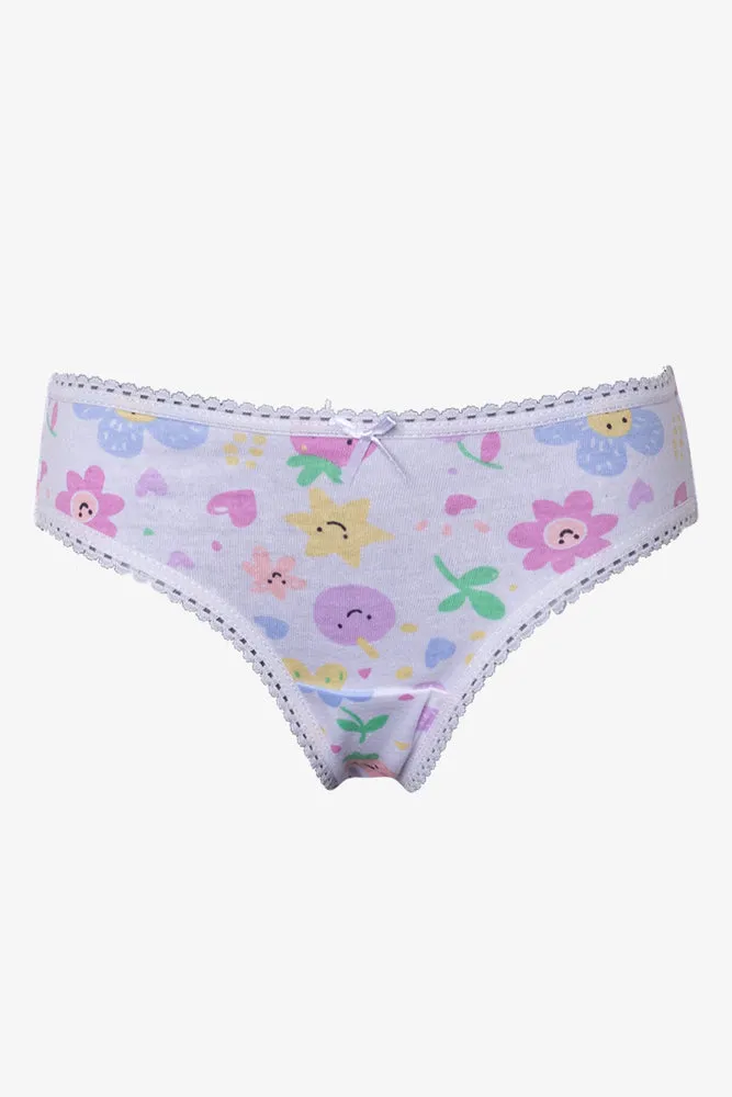 3 Pack Bikini Panties Blue And Purple sold by Ackermas product image thumbnail 2