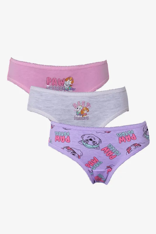 Paw Patrol 3 Pack Bikini Panties Pink And Lilac sold by Ackermas