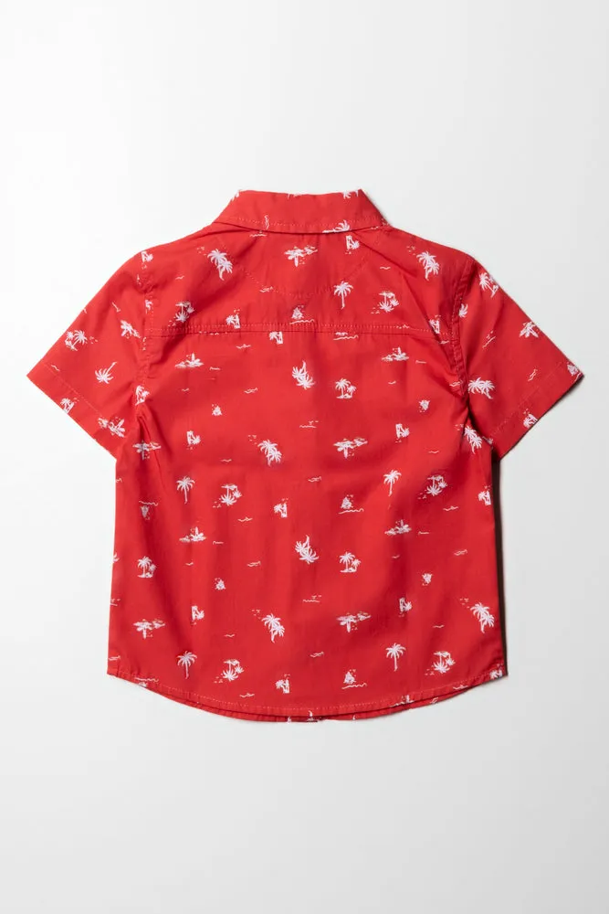 Tropical Shirt Coral sold by Ackermas product image thumbnail 3