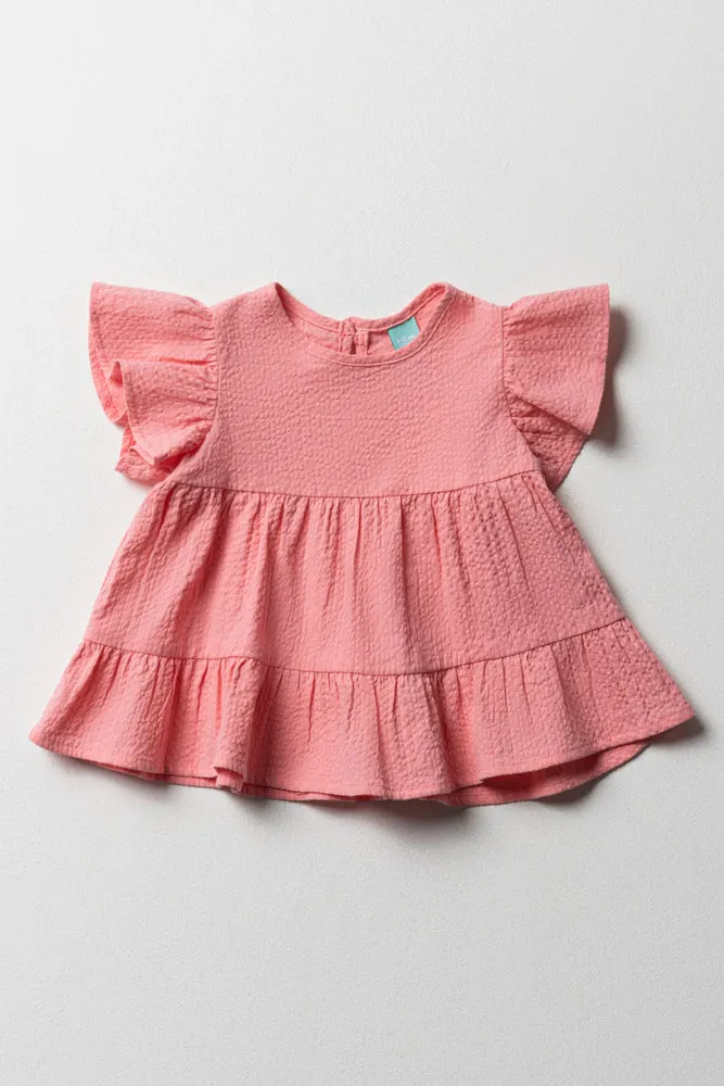 Tiered Woven Top sold by Ackermas