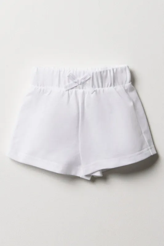 Knit Shorts White sold by Ackermas