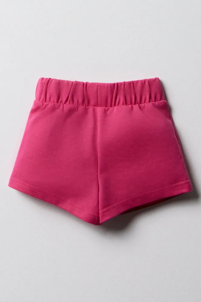 Knit Shorts Pink sold by Ackermas product image thumbnail 3