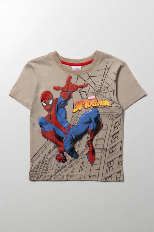 Spider-Man T-Shirt Natural sold by Ackermas