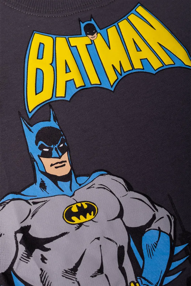 Batman T-Shirt Charcoal sold by Ackermas product image thumbnail 2
