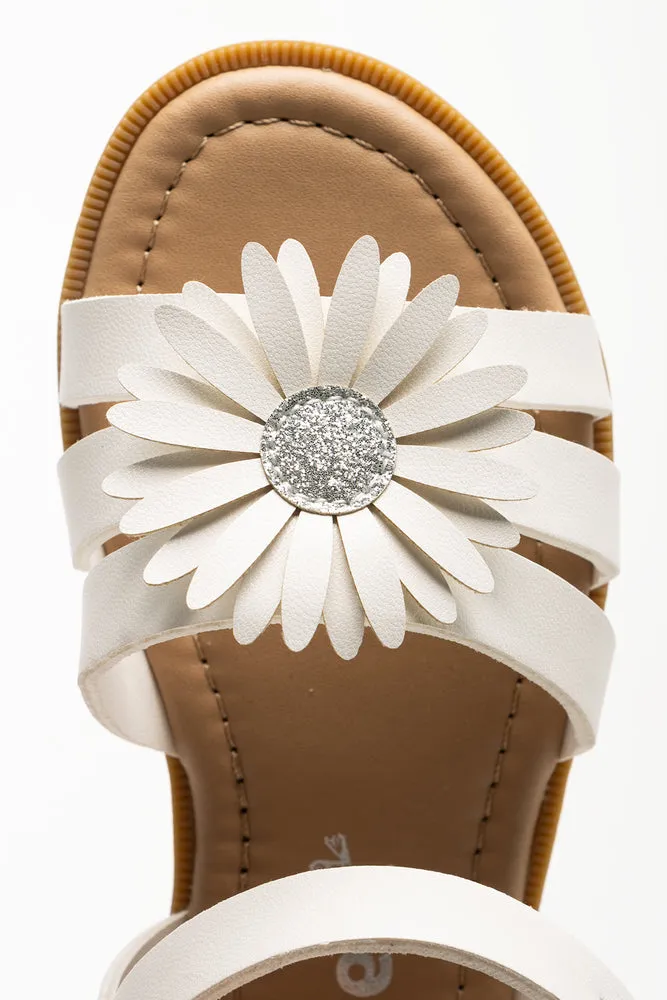 Daisy Trim Sandals White sold by Ackermas product image thumbnail 5