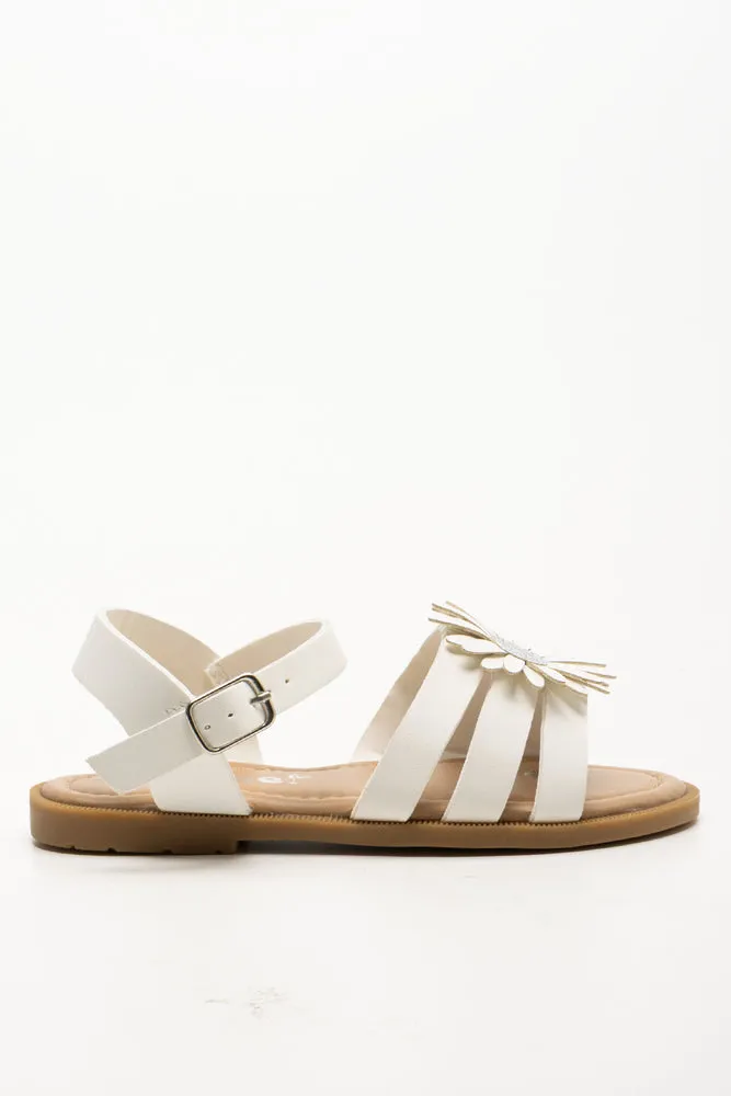 Daisy Trim Sandals White sold by Ackermas product image thumbnail 2