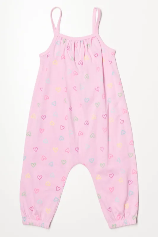 Strappy Jumpsuit Pink sold by Ackermas