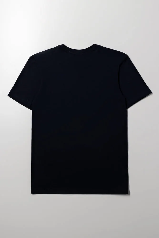 Nasa Short Sleeve T-Shirt Navy sold by Ackermas product image thumbnail 3