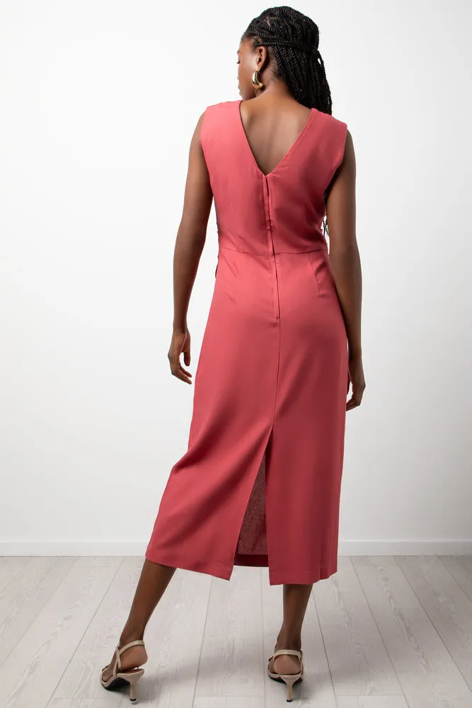 Midi Dress Rose Pink sold by Ackermas product image thumbnail 3