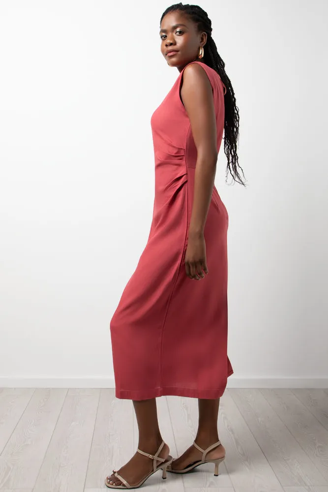 Midi Dress Rose Pink sold by Ackermas product image thumbnail 2