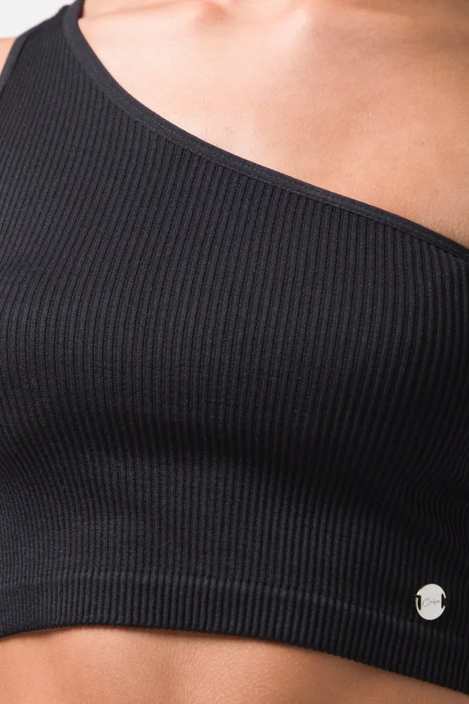 Seamless Asymmetrical Top Black sold by Ackermas product image thumbnail 4