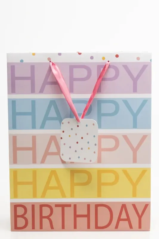Happy Birthday Multi Gift Bag sold by Ackermas