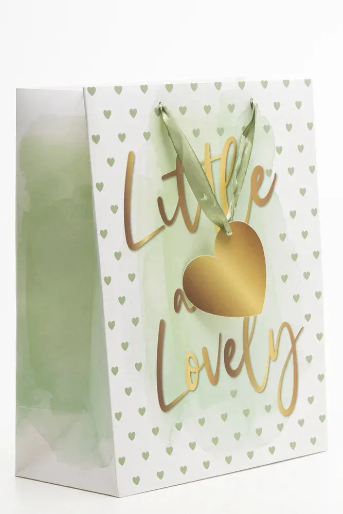 Little And Lovely Gift Bag Green sold by Ackermas product image thumbnail 2