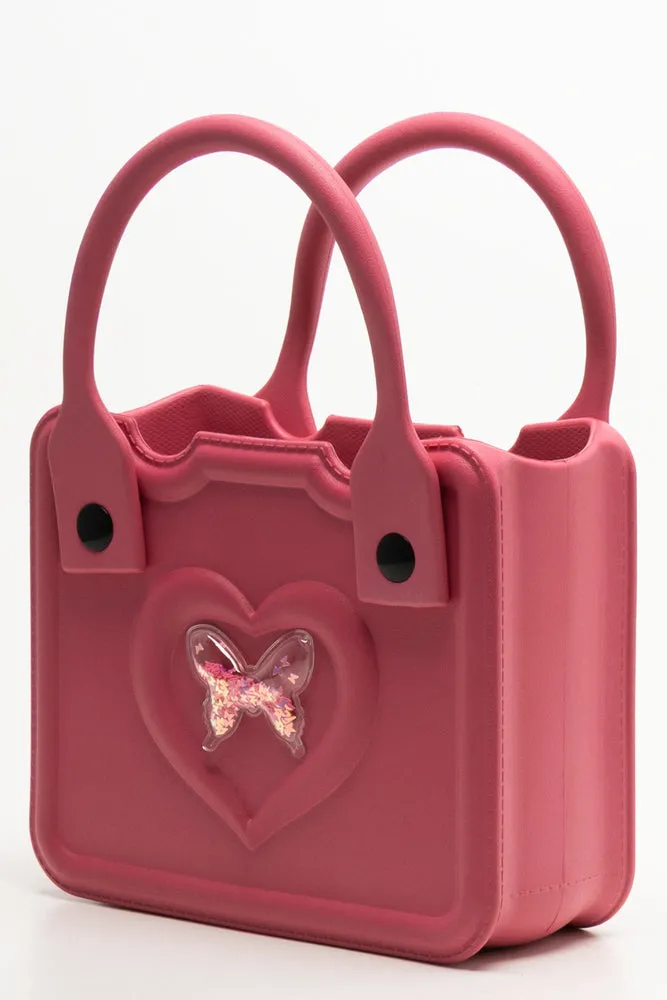 Moulded Heart Bag Pink sold by Ackermas product image thumbnail 2