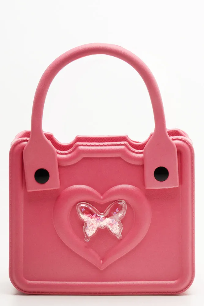 Moulded Heart Bag Pink sold by Ackermas