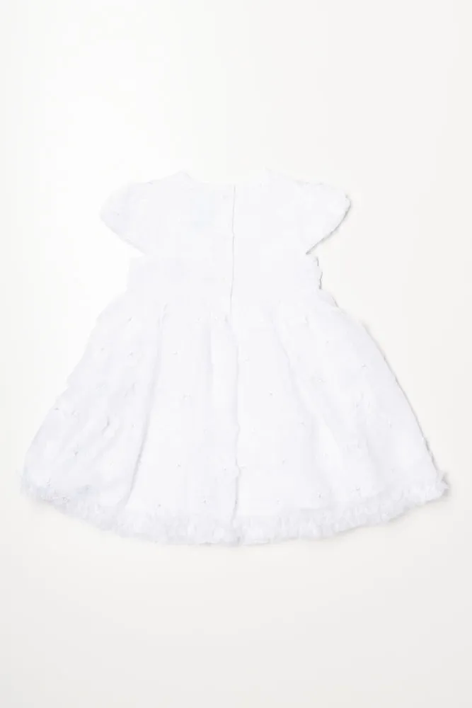 Flower Tulle Dress White sold by Ackermas product image thumbnail 3