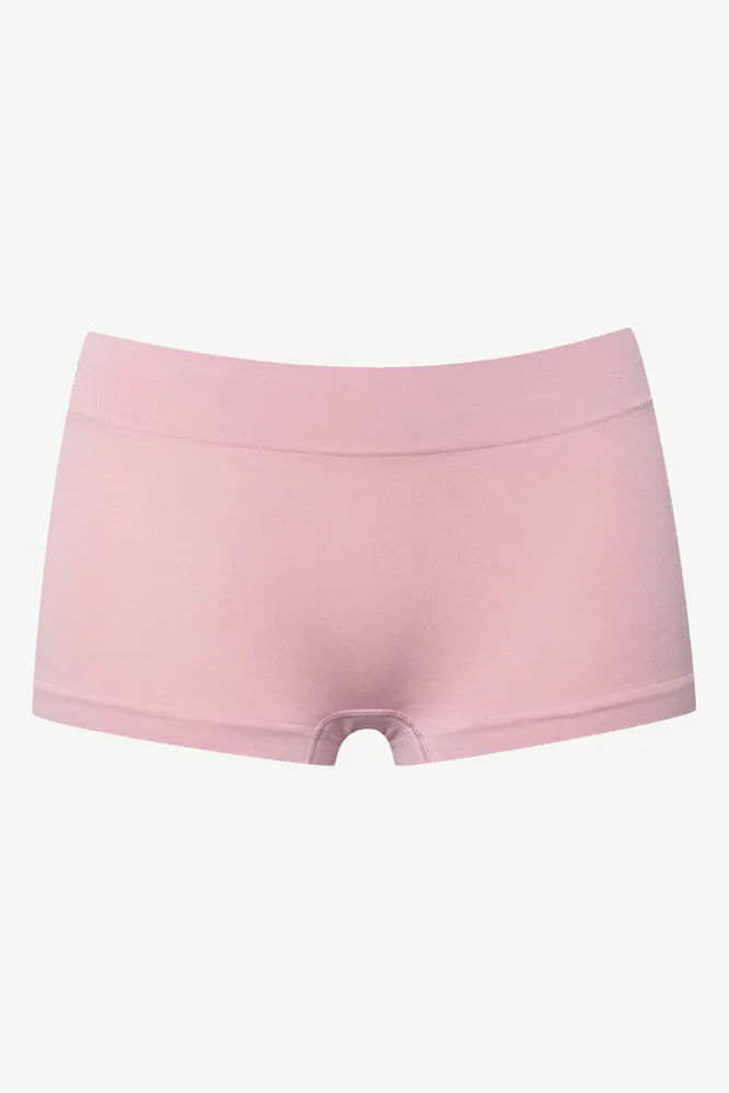 3 Pack Seamfree Boyleg Panties Brown, Natural And Pink sold by Ackermas product image thumbnail 2