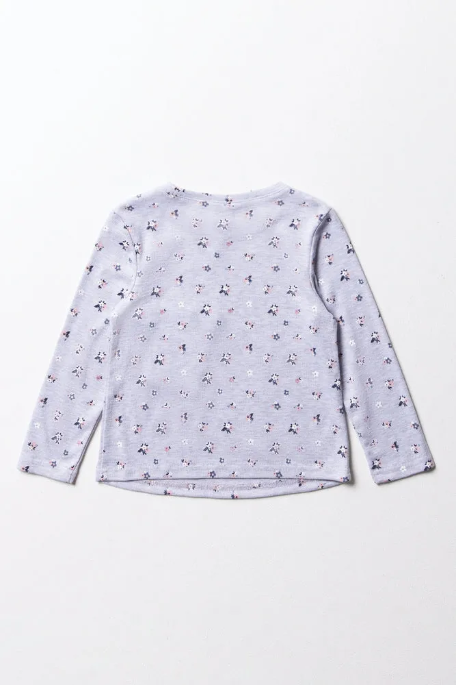 Long Sleeve T-Shirt Grey sold by Ackermas product image thumbnail 3