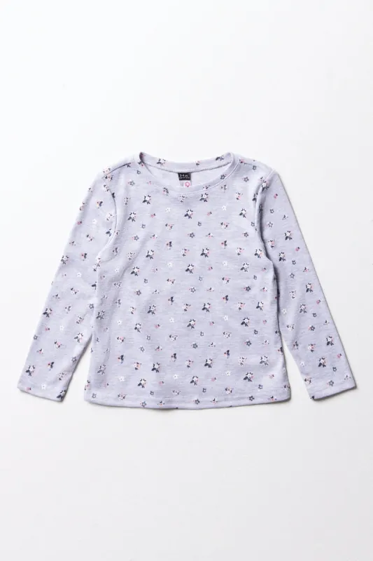 Long Sleeve T-Shirt Grey sold by Ackermas