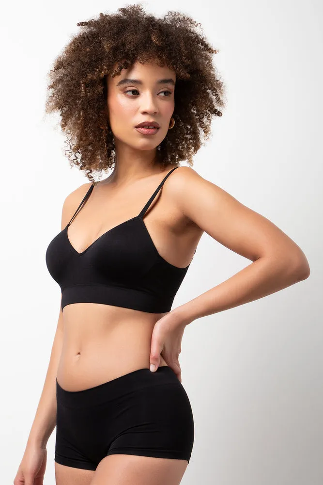 3 Pack Seamfree Boyleg Panties Black And Grey sold by Ackermas product image thumbnail 3