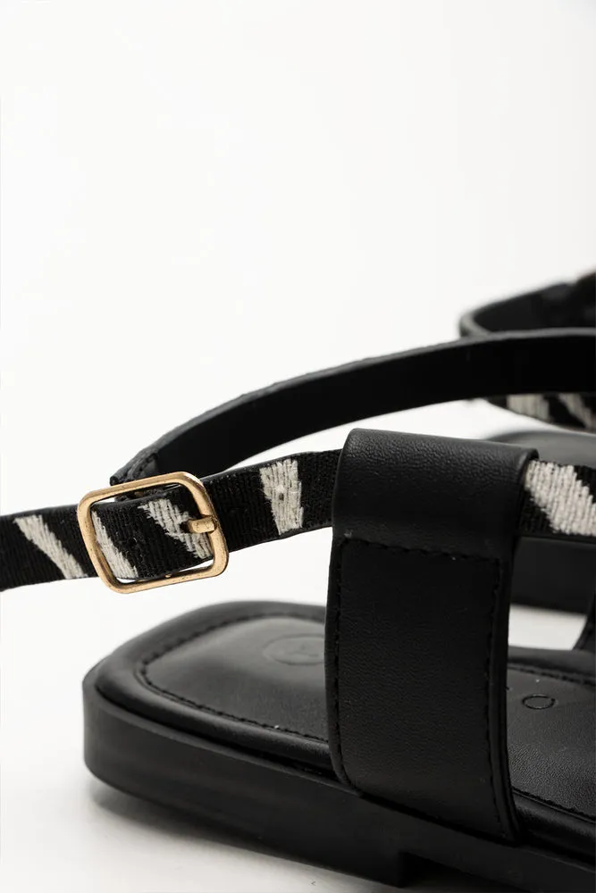 Toe Post Sandals Black sold by Ackermas product image thumbnail 4