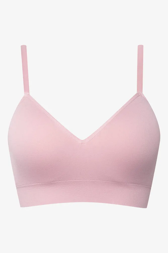 Seamfree Bralette Pink sold by Ackermas