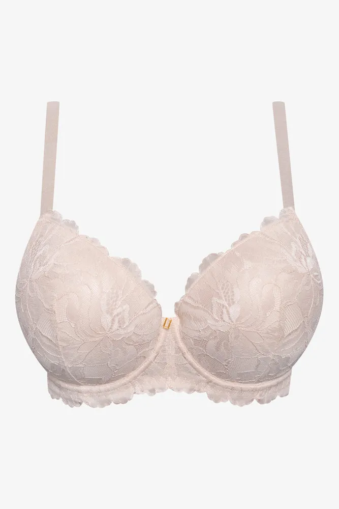 Plus Size 2 Pack Lace Balconette Bra Black And Natural sold by Ackermas product image thumbnail 3