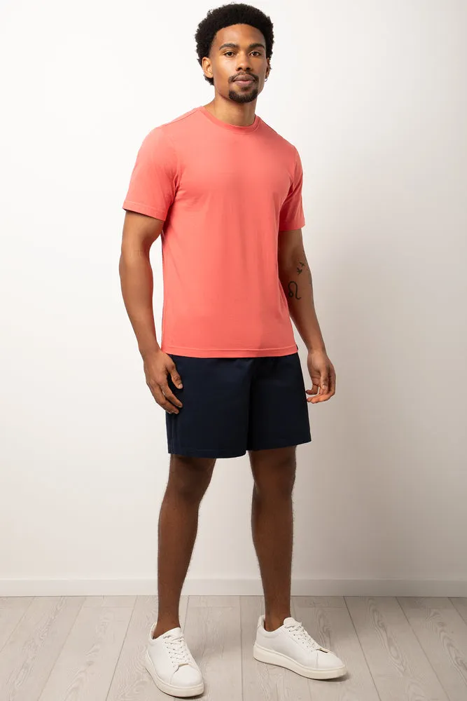 Short Sleeve Regular Fit T-Shirt Coral sold by Ackermas product image thumbnail 2