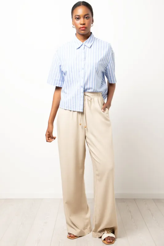 Linen Pants Natural sold by Ackermas