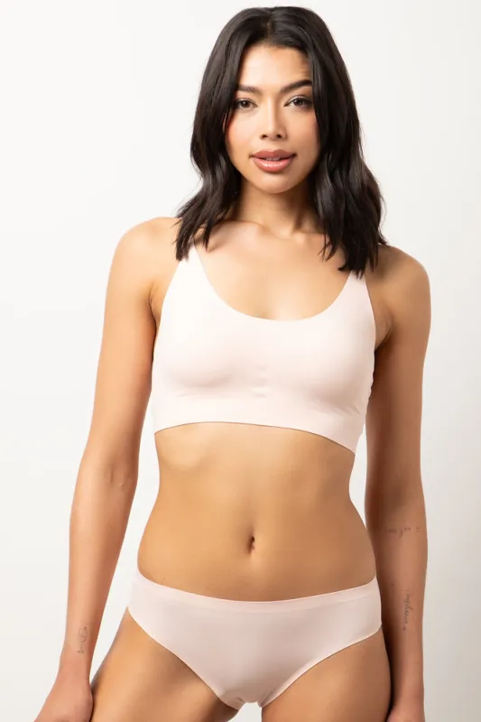 3 Pack Bonded Brazilian Panty Pink And Natural sold by Ackermas