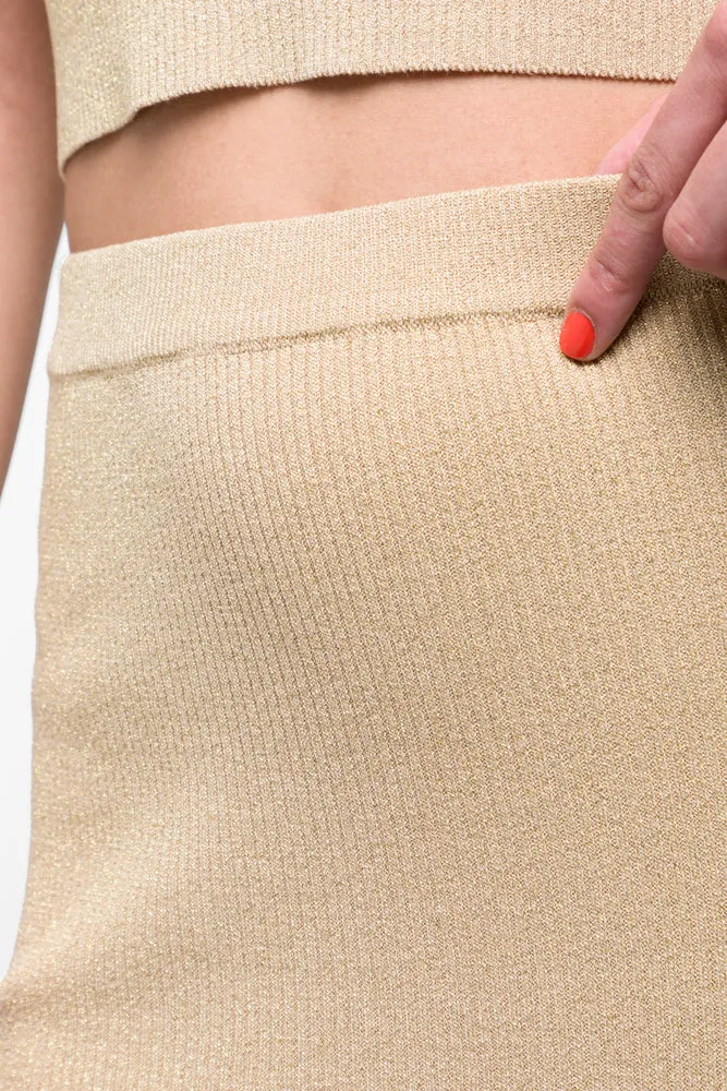 Bodycon Skirt Gold sold by Ackermas product image thumbnail 4