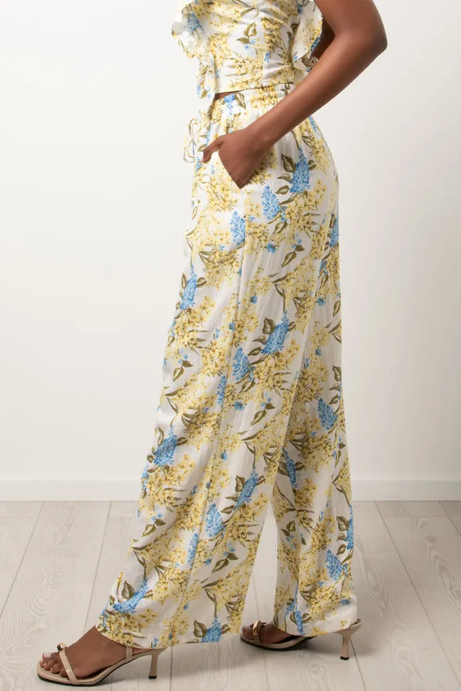 Linen Pants Butter Yellow sold by Ackermas product image thumbnail 2