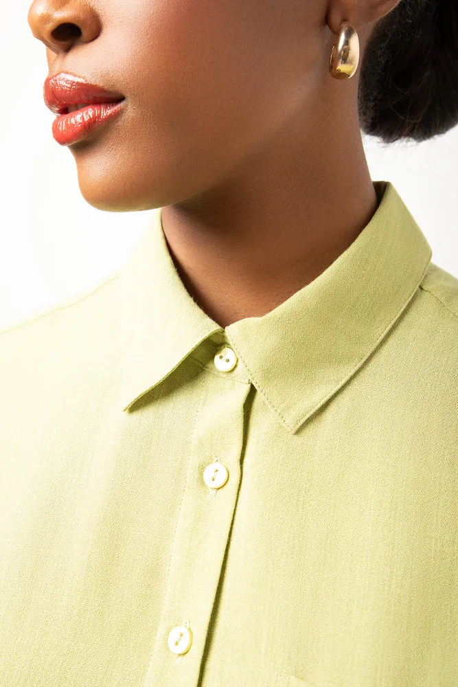 Ballerina Sleeve Shirt Light Green sold by Ackermas product image thumbnail 4