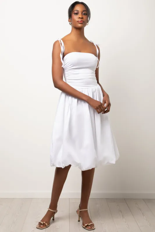 Bubble Dress White sold by Ackermas