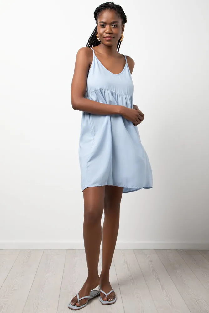 Strappy Dress Light Blue sold by Ackermas