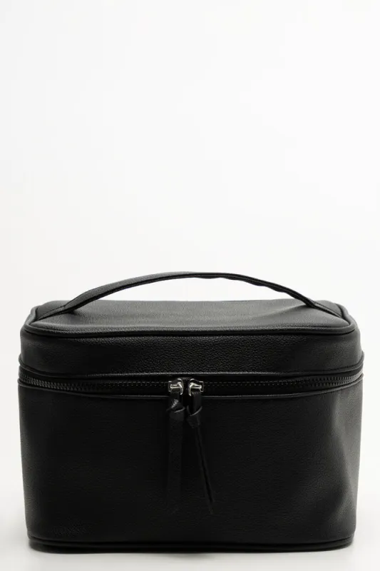 Large Make Up Bag Black sold by Ackermas