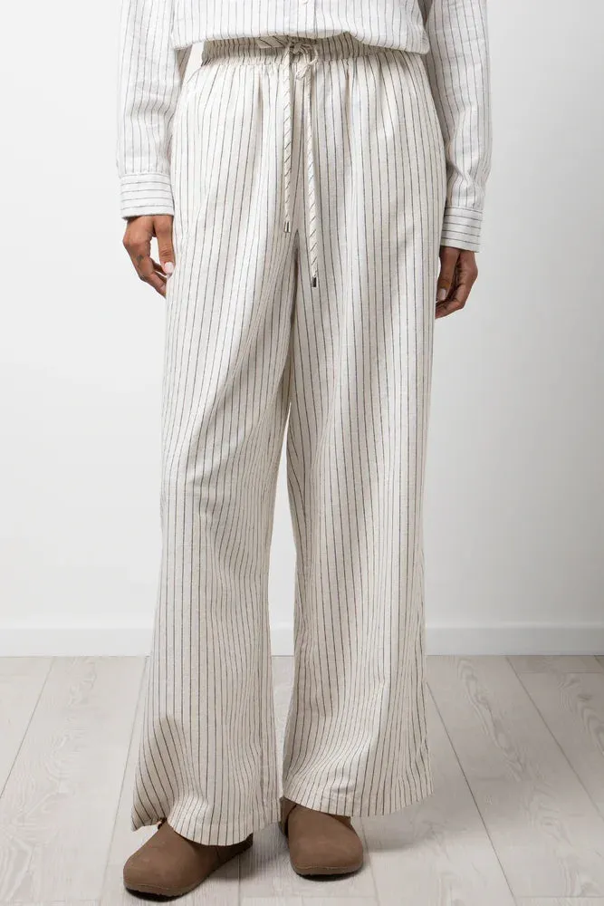 Linen Blend Pin Stripe Pants Stone sold by Ackermas product image thumbnail 2