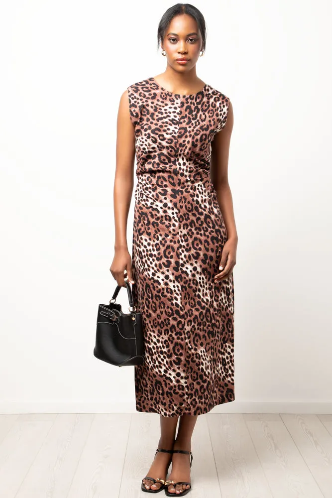 Animal Print Dress Brown sold by Ackermas