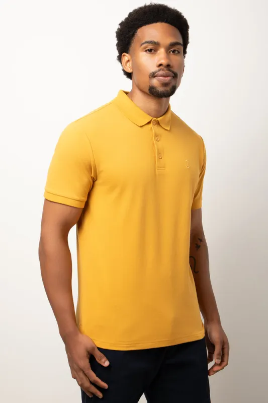 Short Sleeve Golfer Yellow sold by Ackermas