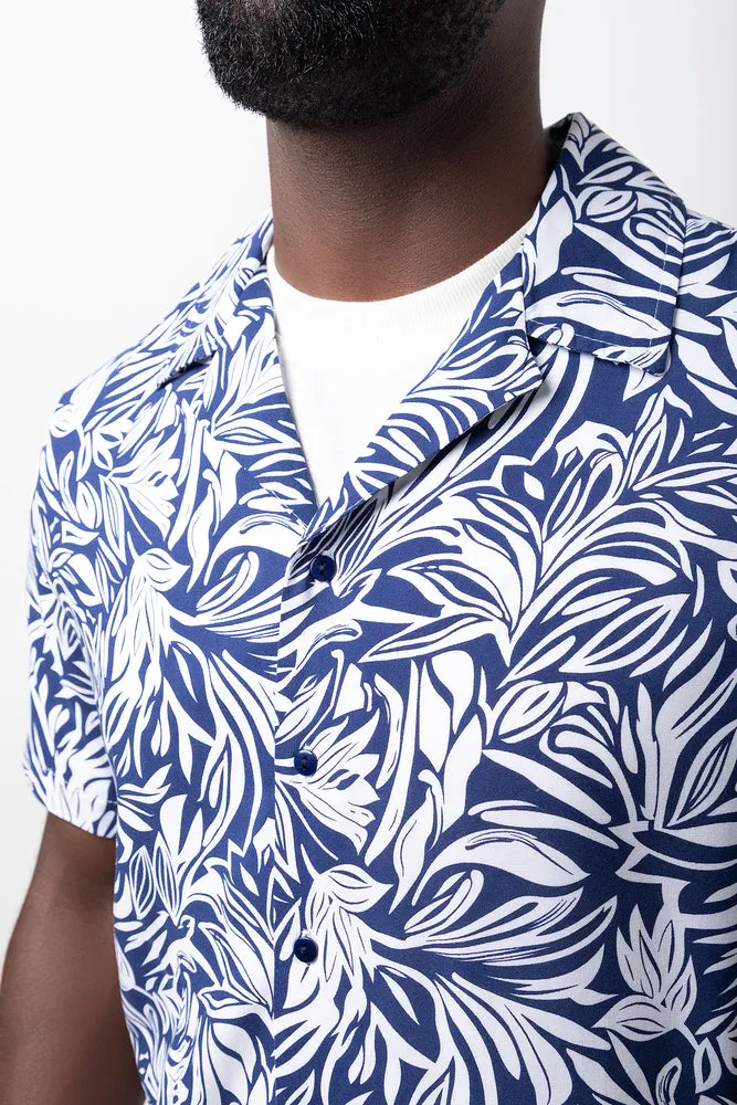 Resort Shirt Blue sold by Ackermas product image thumbnail 4